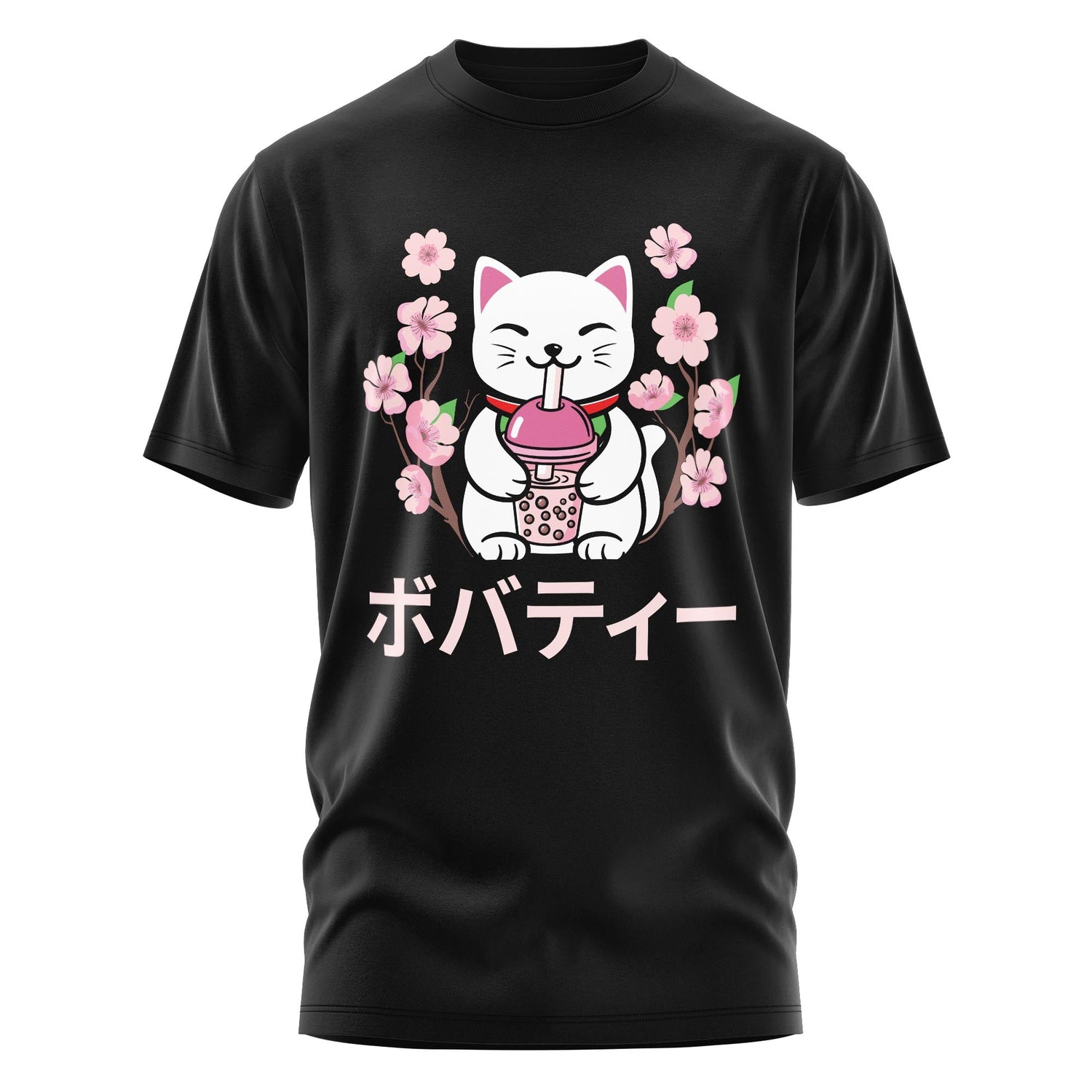BOBA CAT - SHIRT - T-SHIRT