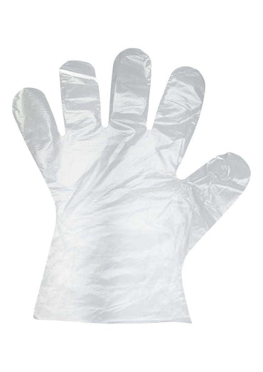 Comair einweg-handschuhe glatt klare plastikhandschuhe mit angenehmes tragegefühl für haarfarbenzubehör