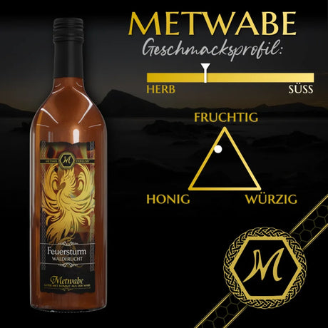 FEUERSTURM ’MAGIC MEAD WALDFRUCHT’ 0,75l 9% VOL - MET - MET