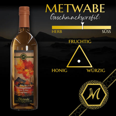 HERBSTGEFLÜSTER ’MET MIT BIRNE & ZIMT’ 0,75l 7,5% VOL - MET