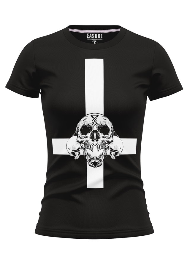 INVERTED CROSS - GIRLIE SHIRT - GIRLIE