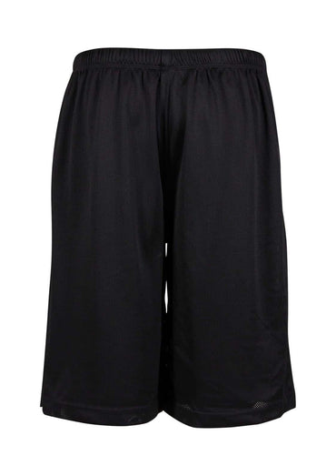 Mesh shorts hose von brandit savage vintage in schwarz mit strukturierter stoff und elastischem bund für dark fashion