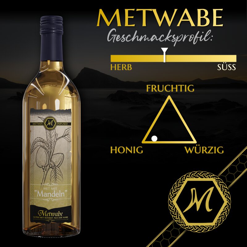 MET MIT MANDEL 0,75l 11% VOL - MET - MET