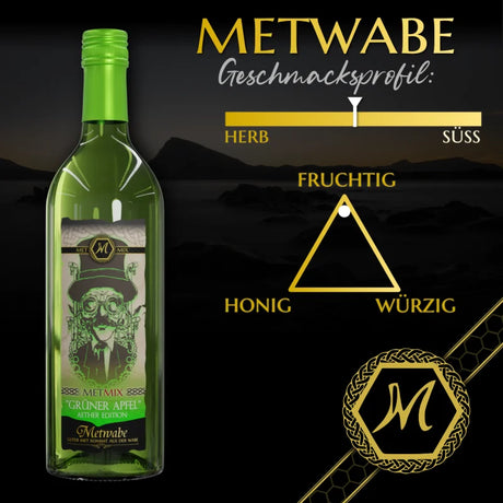 MET MIX ÄTHER EDITION ’GRÜNER APFEL’ 0,75l 6% VOL - MET