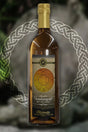 Eine Flasche Met ’Aztekengold’.