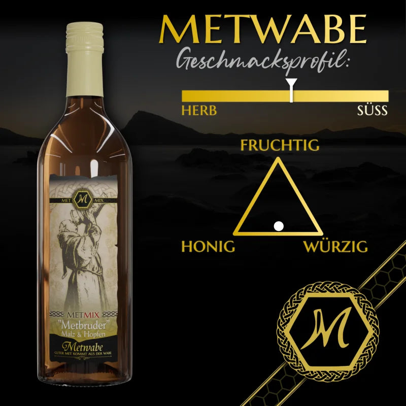 MET MIX METBRUDER ’HOPFEN & MALZ’ 0,75l 11% VOL - MET - MET