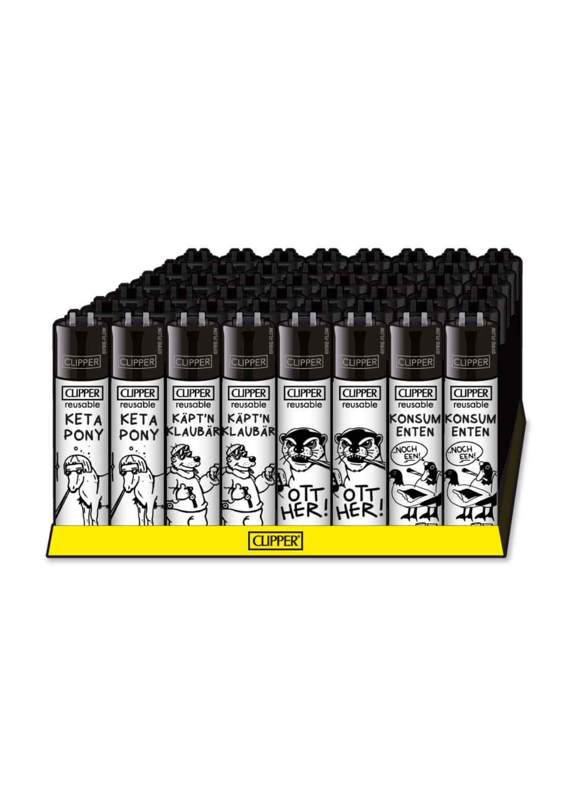 Ott Her! / FFX Junkie Tattoo #3 - Clipper Feuerzeug nachfüllbar