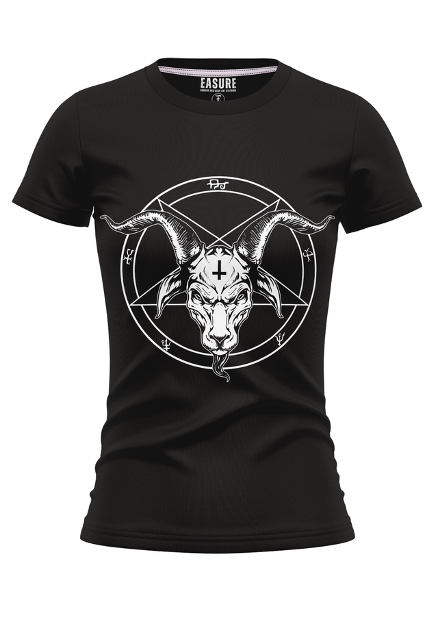 PENTAGRAM WHITE - GIRLIE SHIRT - GIRLIE
