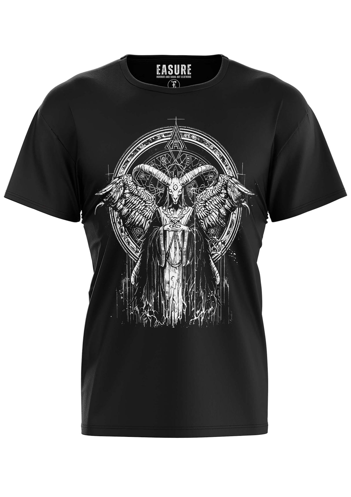 Schwarzes Gothic-Metal-T-Shirt PROPHECY mit Engel-Motiv