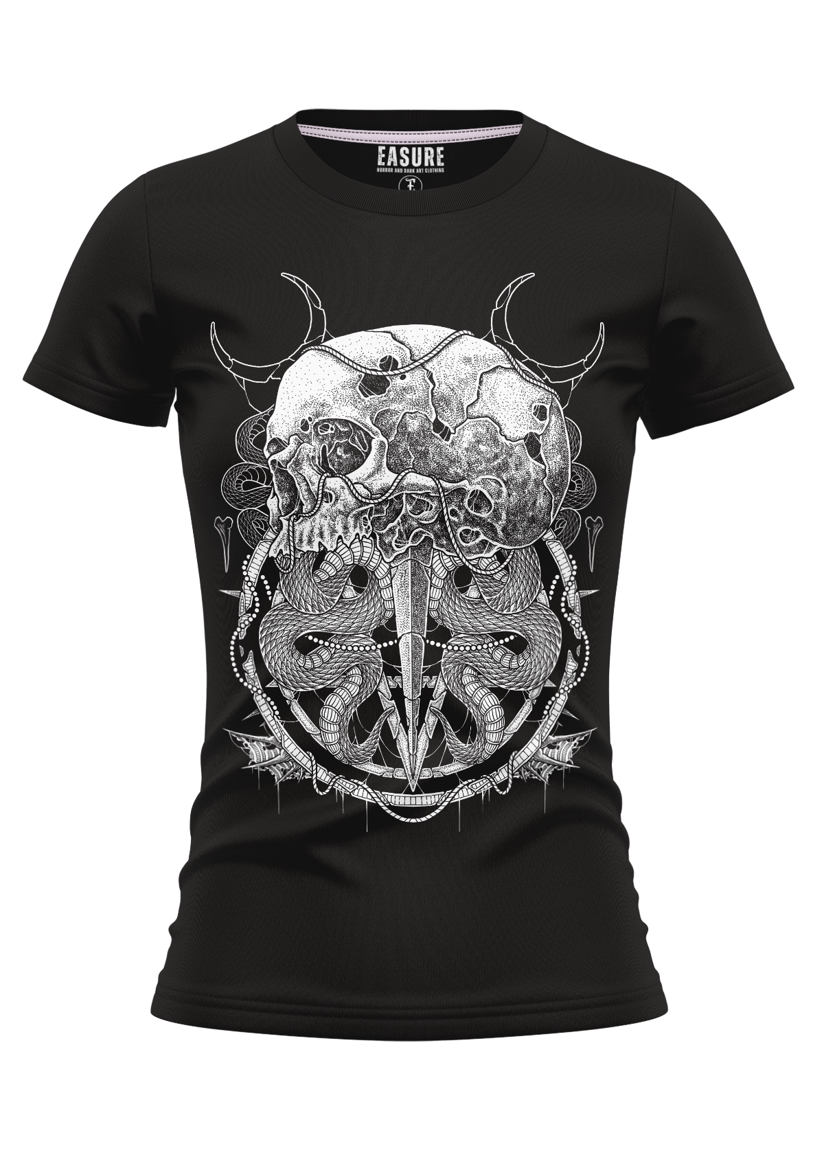 THE SKULL - GIRLIE SHIRT - GIRLIE
