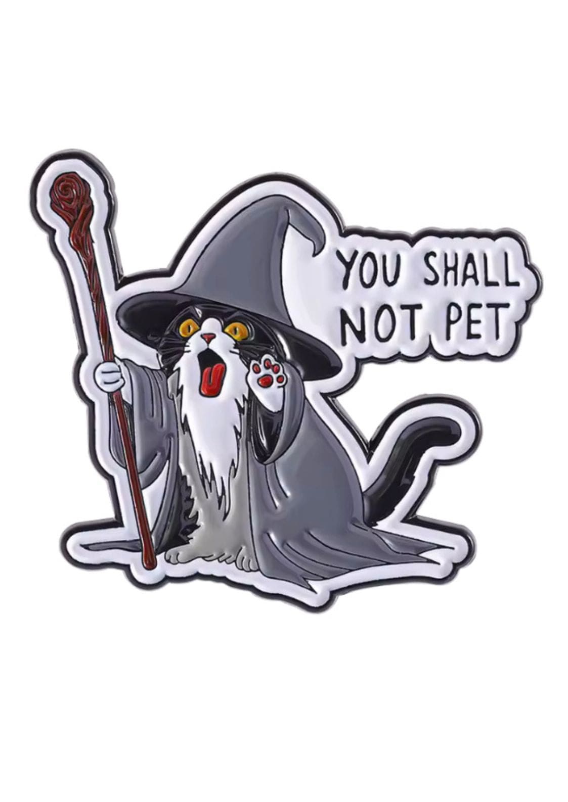 Anstecknadel Wizard Cat