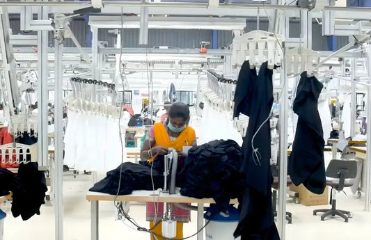 Earth Positive - Herstellung der Textilrohlinge