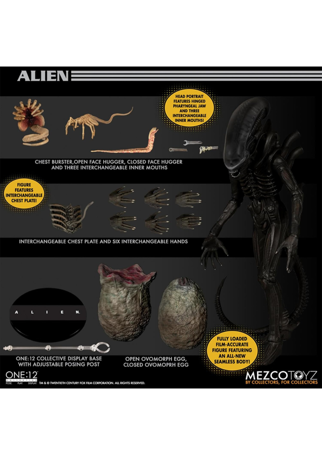 ALIEN ONE:12 COLLECTIVE DELUXE ACTIONFIGUR - FIGURE