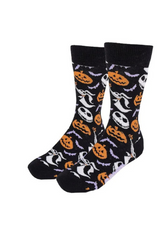 NIGHTMARE BEFORE CHRISTMAS - JACK &amp; SALLY SOCKS SET OF 3 - 38/46 - SOCKS 