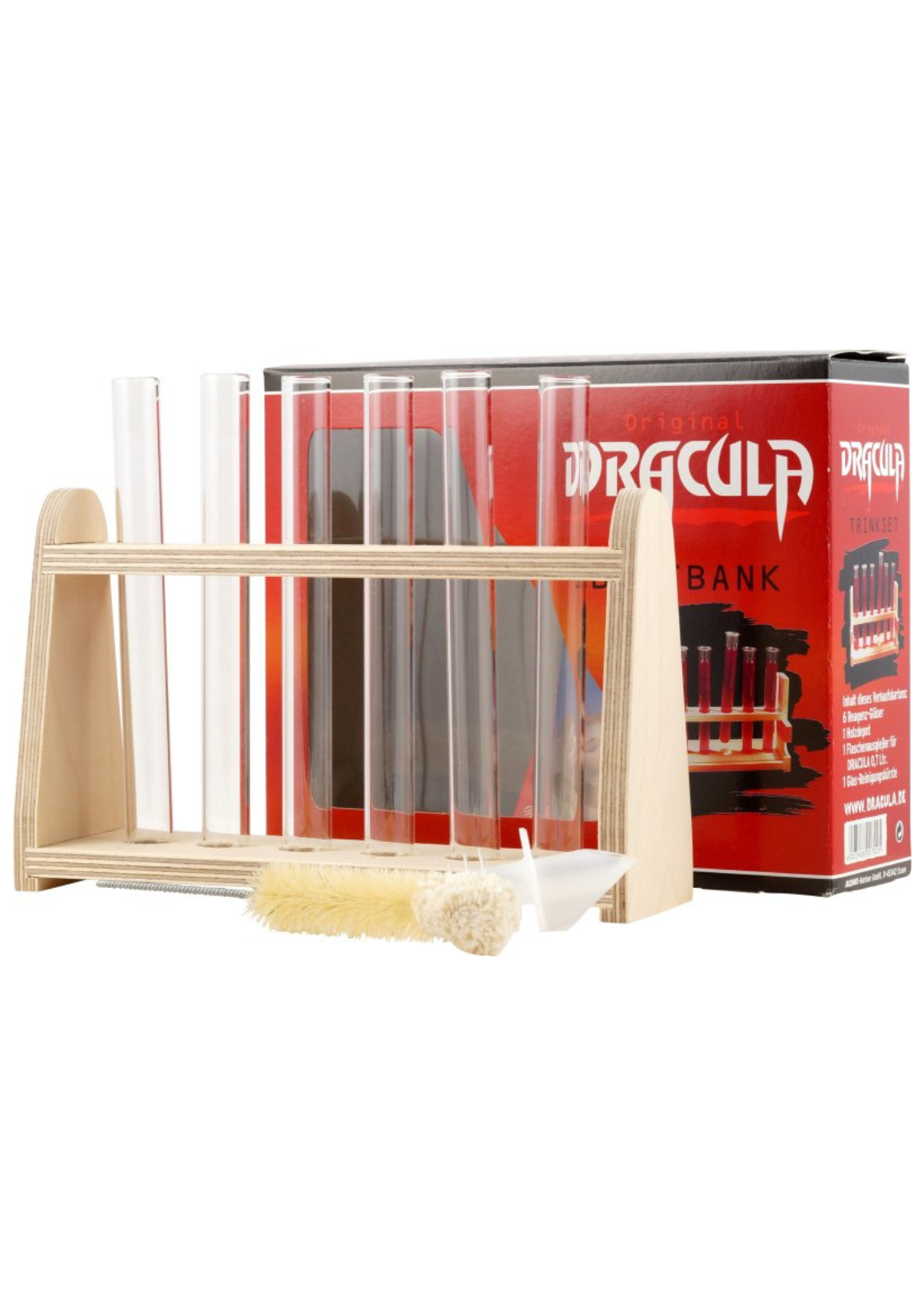 DRACULA BLOOD BANK TEST TUBE RACKS 