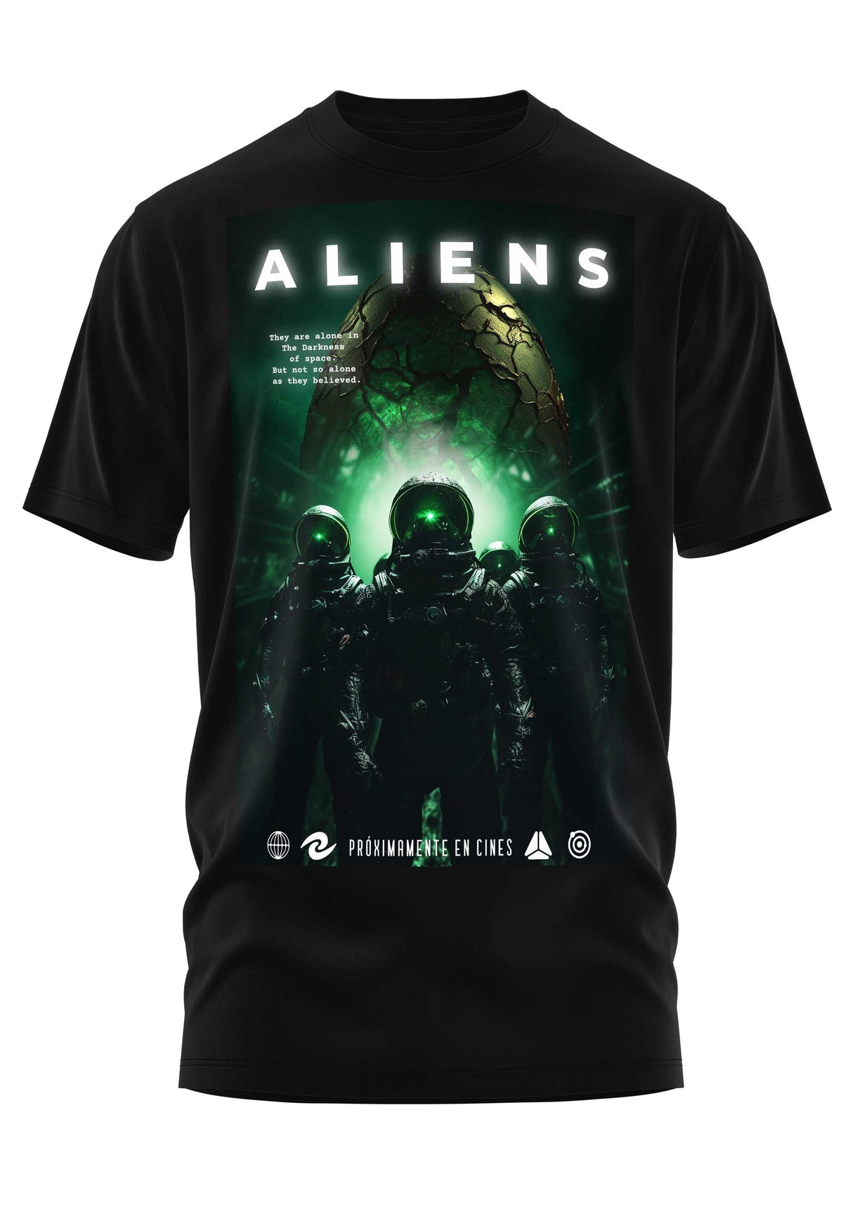 ALIENS / THEY ARE ALONE - SHIRT