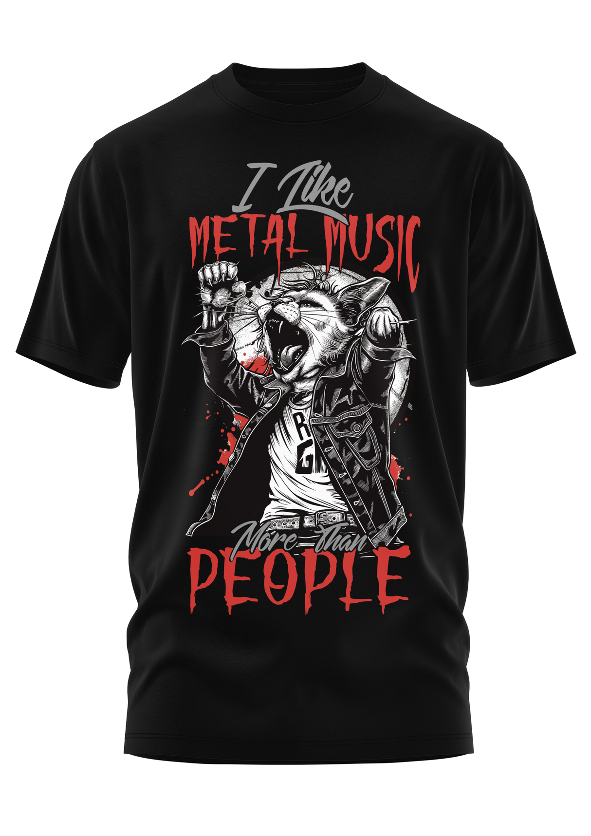 I LIKE METAL MUSIC - SHIRT