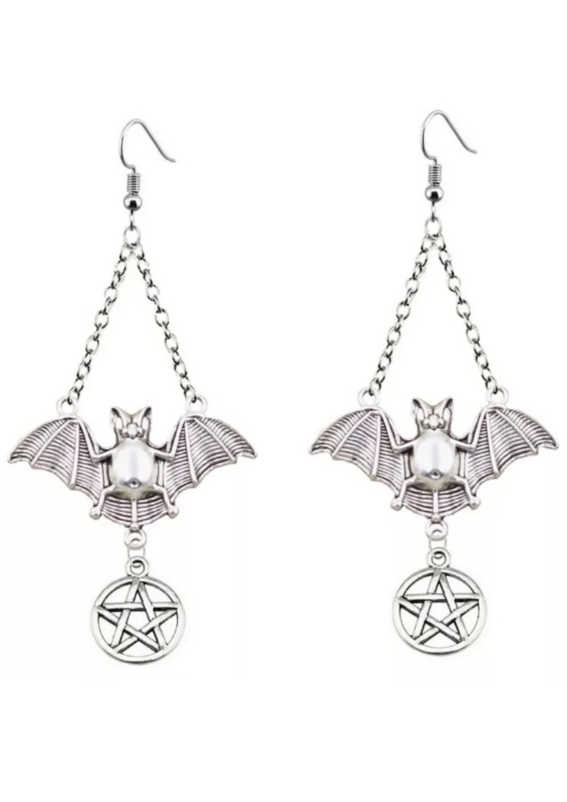 PENTAGRAM BAT - EARRINGS