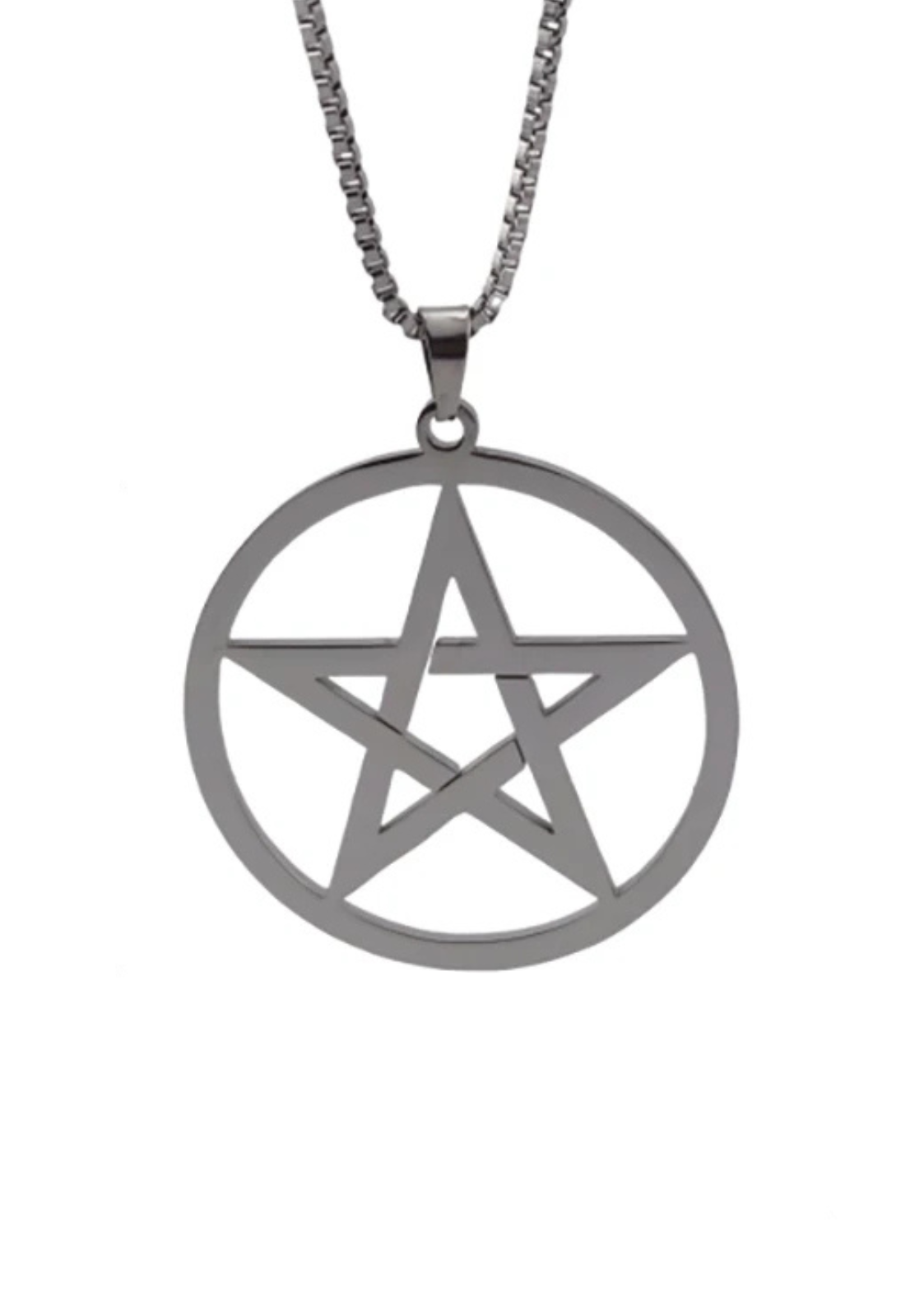 PENTAGRAM METALICS BLACK - NECKLACE