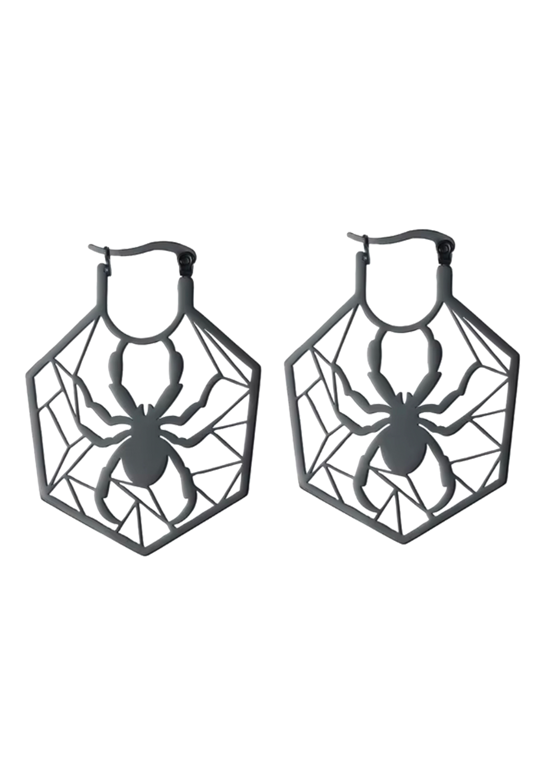 SPIDER BLACK - EARRINGS