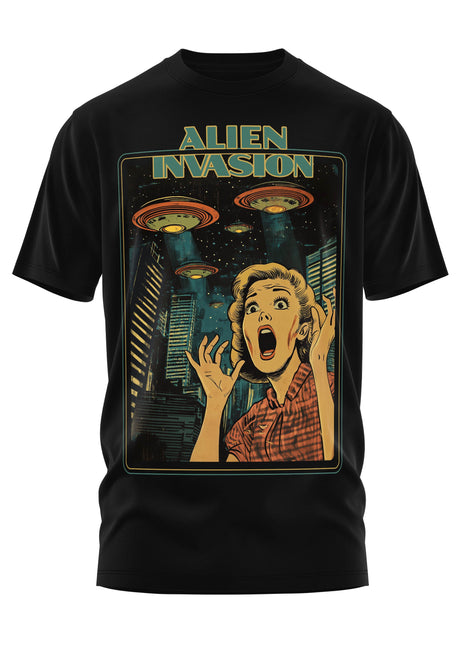 ALIEN INVASION - SHIRT - T-SHIRT