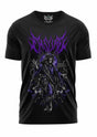 Schwarzes Gothic-Metal T-Shirt Almighty Colored mit dämonischem Motiv