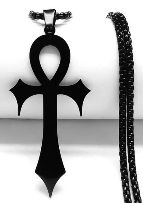 ANKH BLACK - NECKLACE - JEWLERY