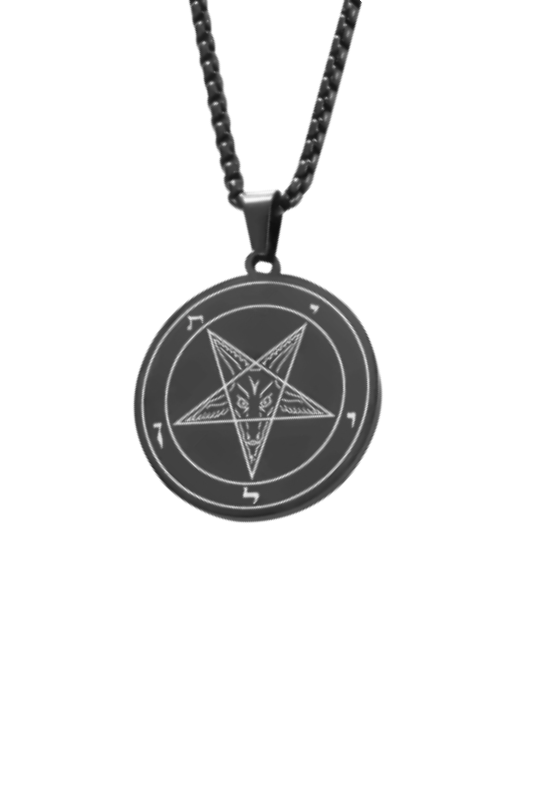 BAPHOMET BLACK - NECKLACE - JEWLERY