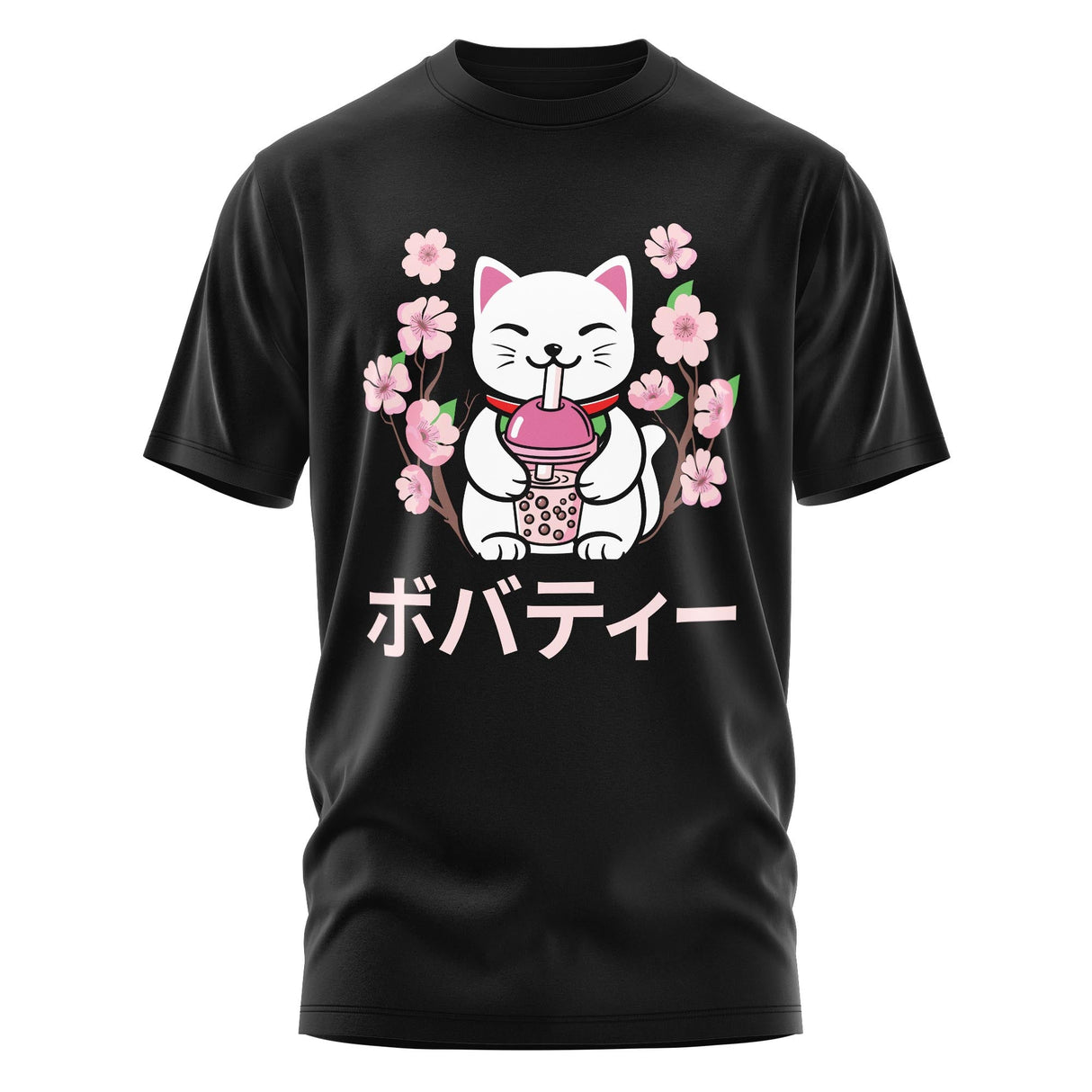 BOBA CAT - SHIRT - T-SHIRT