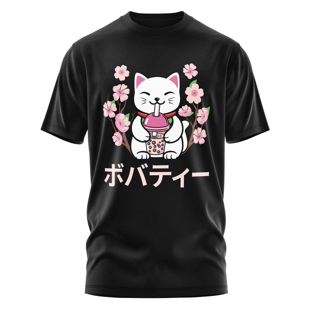 BOBA CAT - SHIRT - T-SHIRT