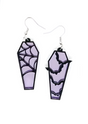 COFFIN BAT PINK - EARRINGS - JEWLERY