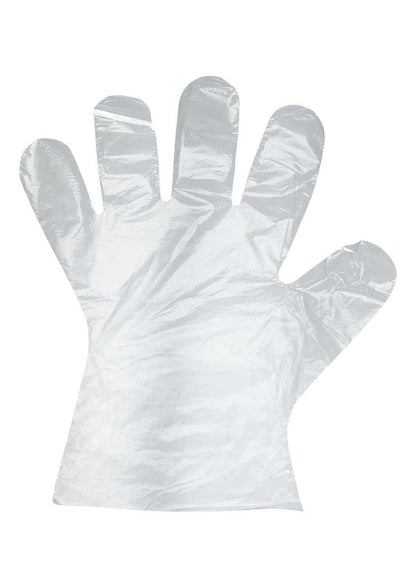 Comair einweg-handschuhe glatt klare plastikhandschuhe mit angenehmes tragegefühl für haarfarbenzubehör