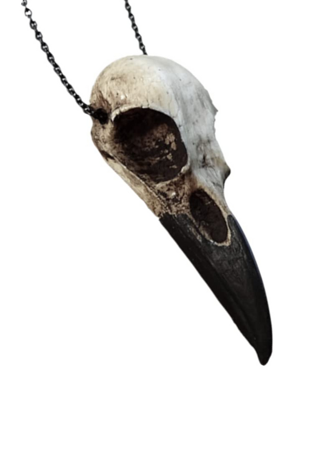 CROW SKULL - NECKLACE - JEWLERY