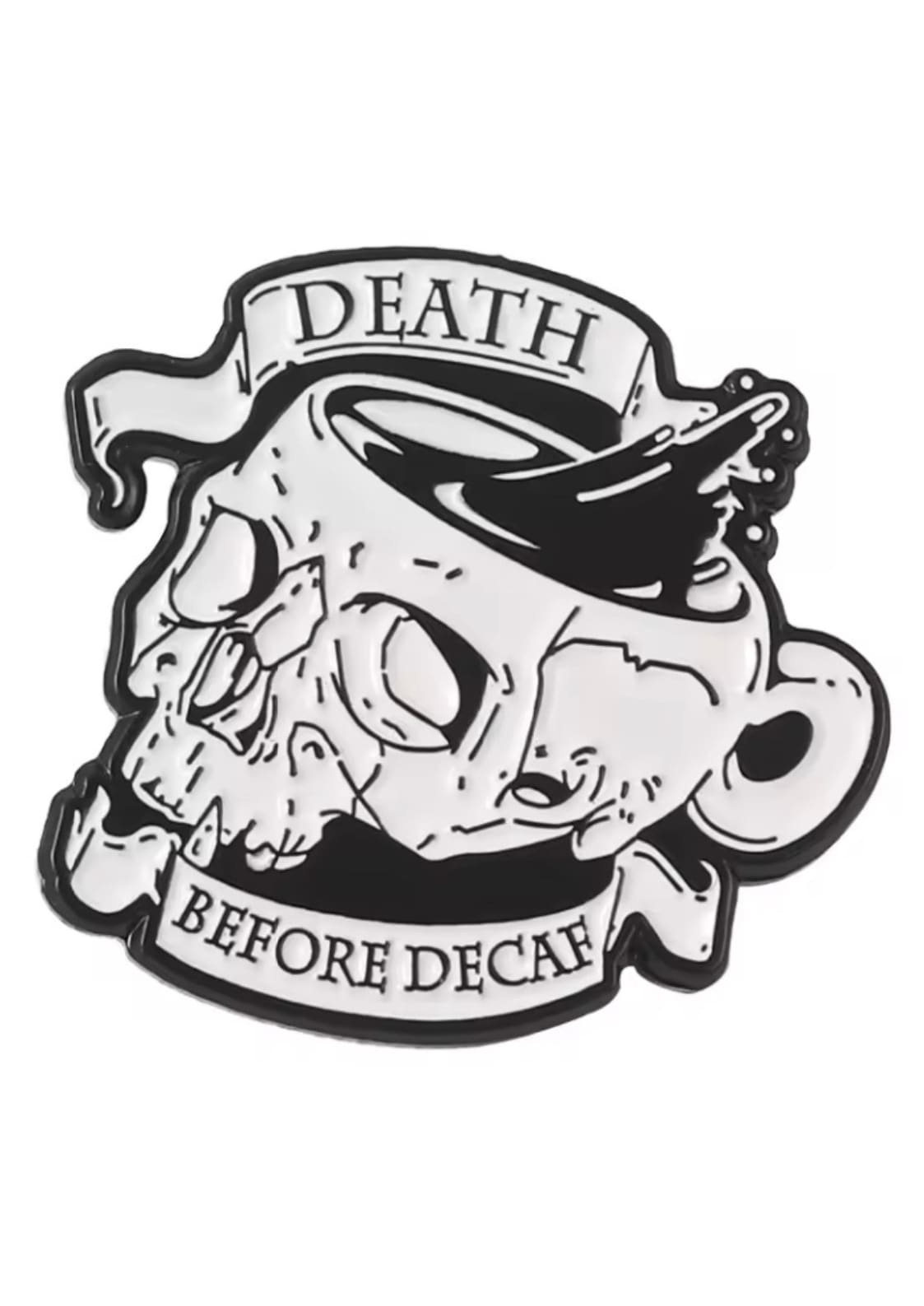 DEATH BEFORE DECAF - PIN - PINS