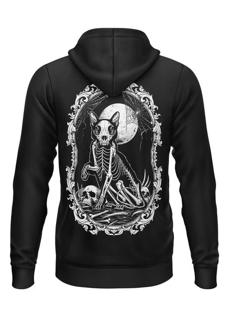 DEATH CAT / BACKPRINT - HOODIE - HOODIE