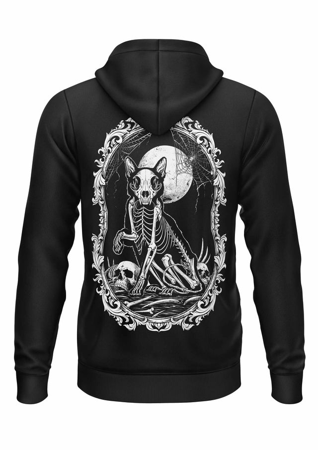 DEATH CAT - ZIPPER - HOODIE