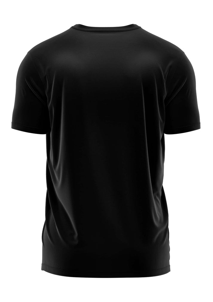 Schweres unisex shirt deathball in schwarz mit kurzärmeln und langlebigem digitaldruck aus gaia lizenzierter bekleidung