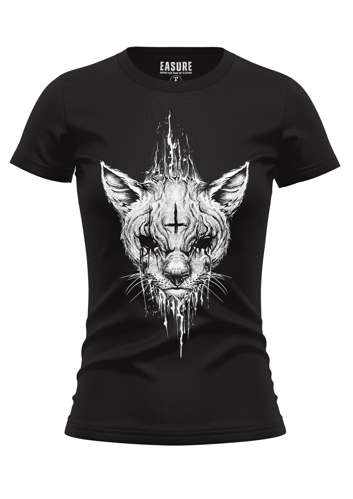 DEMON CAT - GIRLIE SHIRT - GIRLIE