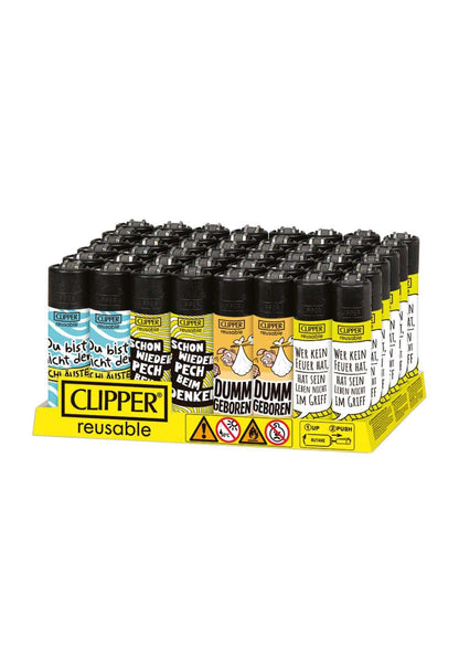 Dumm #2 - Clipper Feuerzeug Set