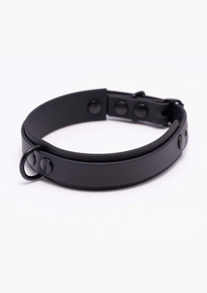 Easure slave black chokerset handgefertigte choker aus schwarzem leder mit langlebigem material und silberfarbenem metal