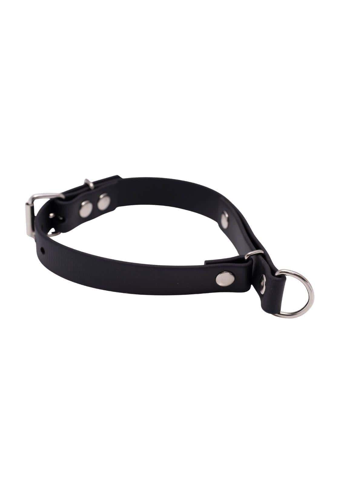Easure Strangler silver Choker aus BioThane zum Würgen