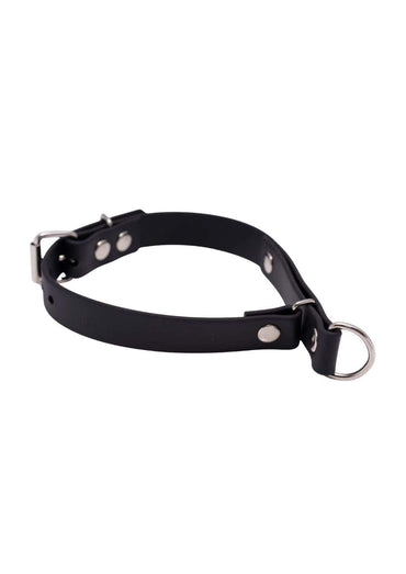 Easure Strangler silver Choker aus BioThane zum Würgen
