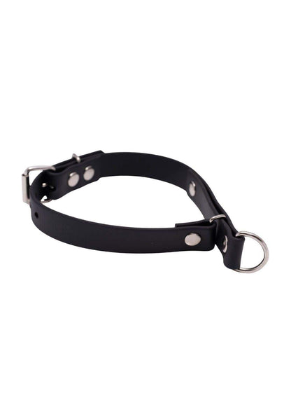 Easure Strangler silver Choker aus BioThane zum Würgen