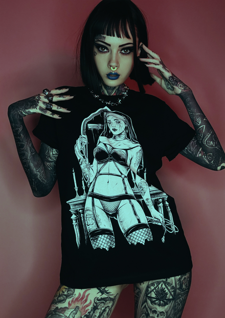 EVIL NUN - SHIRT - T-SHIRT