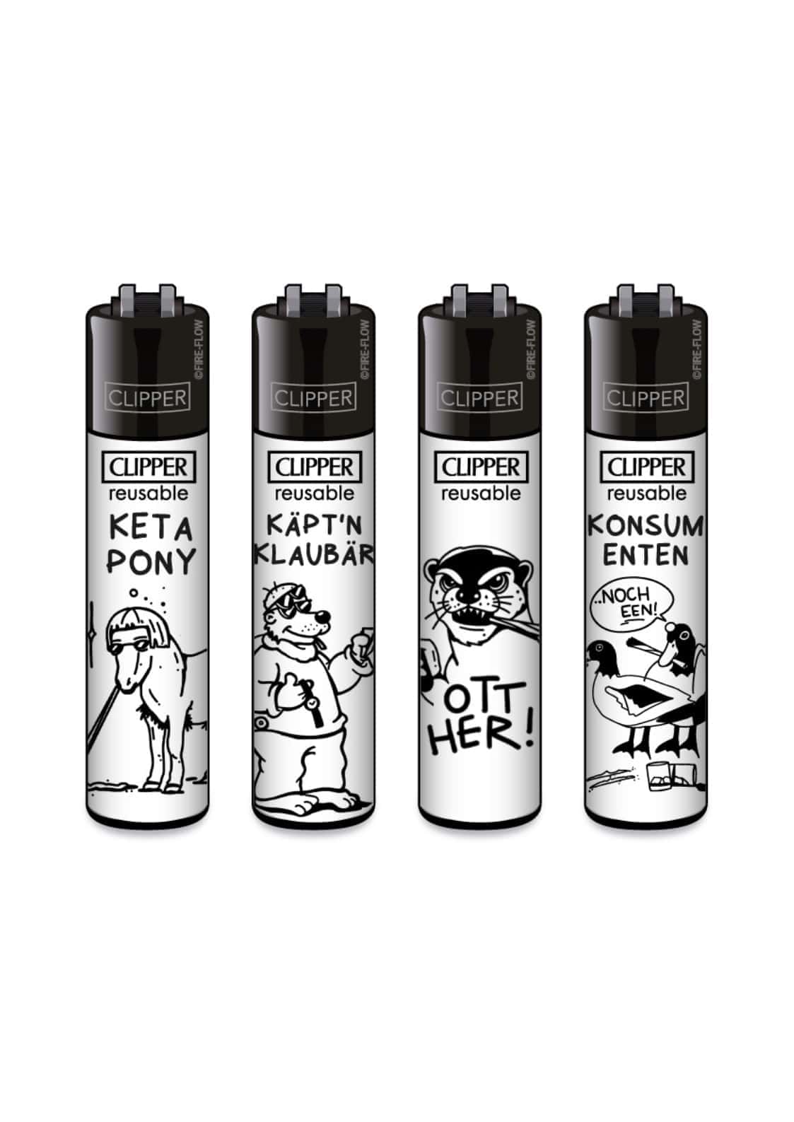 FFX Junkie Tattoo #3 - Clipper Feuerzeug Set