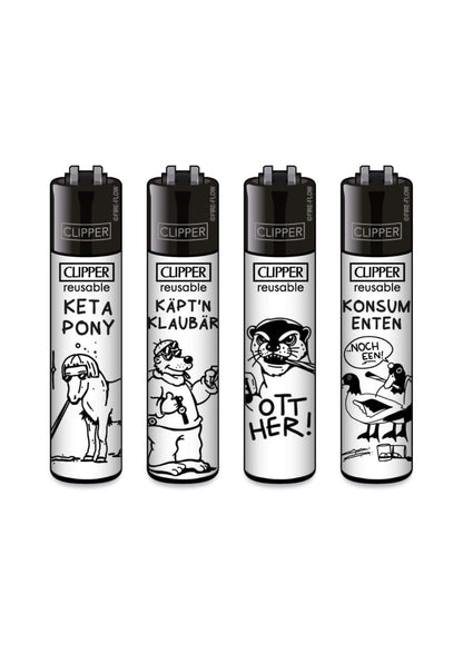 FFX Junkie Tattoo #3 - Clipper Feuerzeug Set