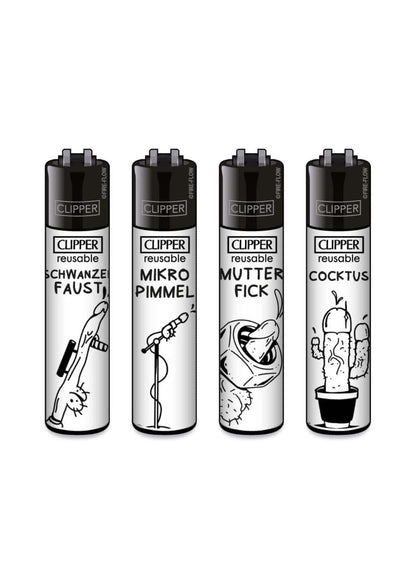 FFX Junkie Tattoo #4 - Clipper Feuerzeug Set
