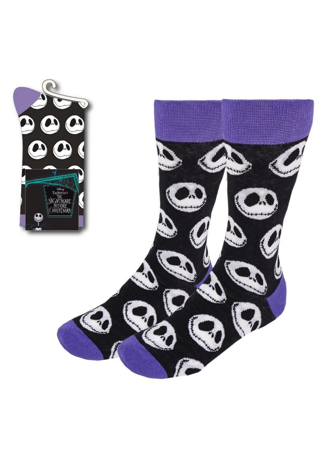 NIGHTMARE BEFORE CHRISTMAS - JACK SOCKS - 38/45 - SOCKS 