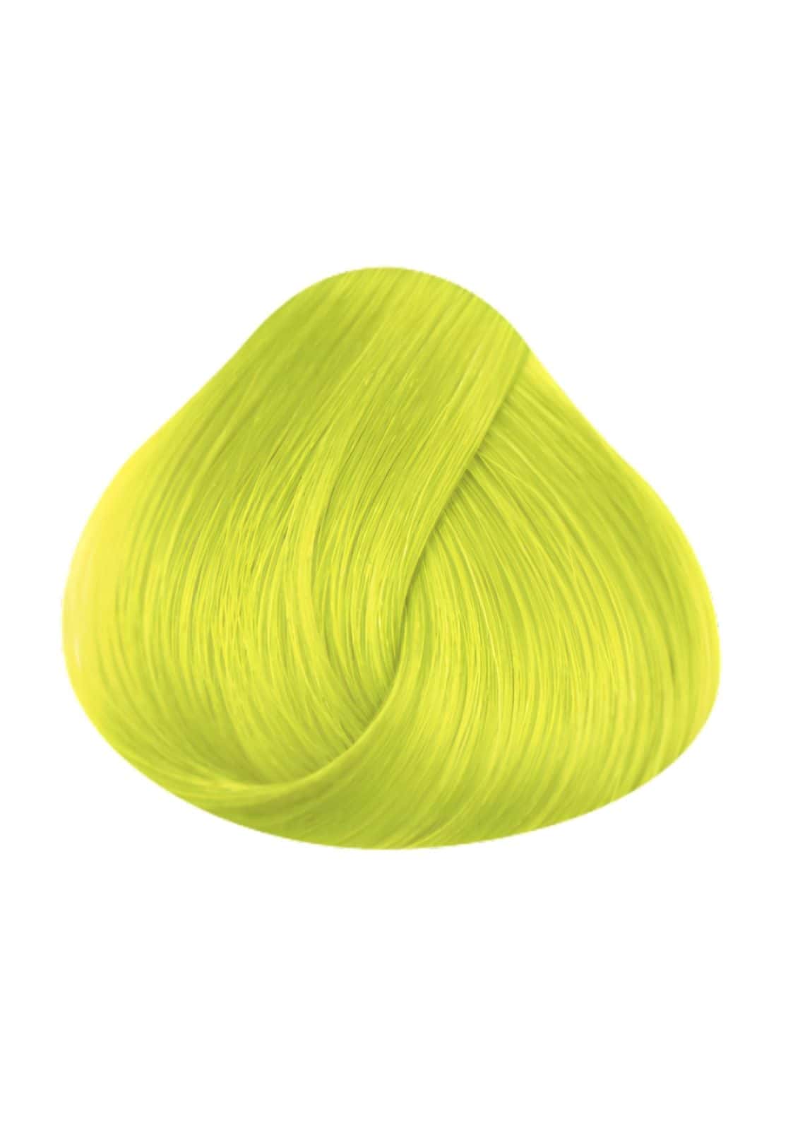Flo yellow directions haartönung in neon gelb für blondiertes haar mit pflegender formel und extrem leuchtender farbe