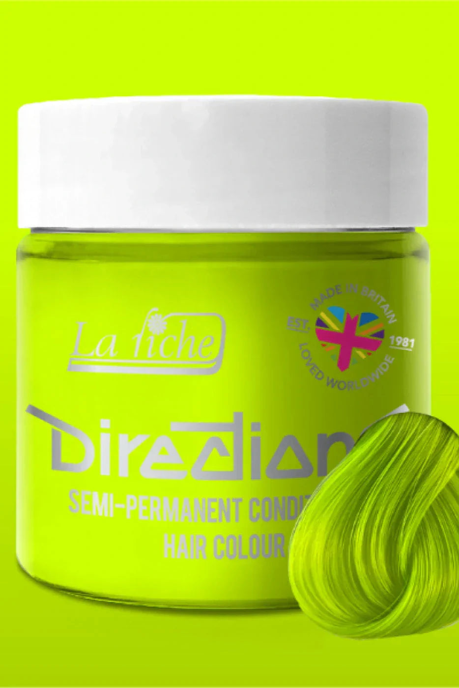 FLUORESCENT LIME 88 ML DIRECTIONS LA RICHE HAARTÖNUNG